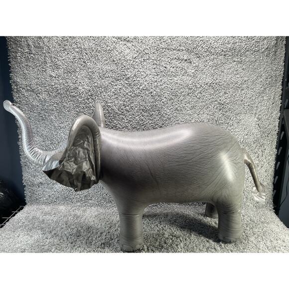 Realistic Inflatable Elephant Jungle Animal Wildlife Safari Toy Party Decoration - Picture 9 of 10